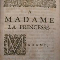 Dédicace de <em>Cariste ou les Charmes de la beauté</em>