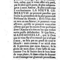 Dédicace de La Sœur généreuse