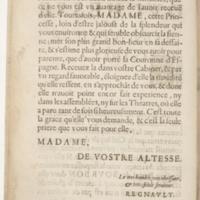 Dédicace de Blanche de Bourbon