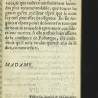 Dédicace de L'Argenis