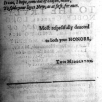 Dédicace de The World tossed at Tennis