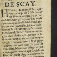 Dédicace de Mademoiselle de Scay