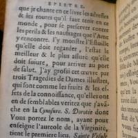Dédicace de <em>La Cynosure de l'âme</em>
