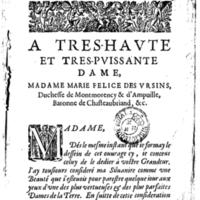 Dédicace de La Silvanire