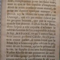 Dédicace de <em>Cariste ou les Charmes de la beauté</em>