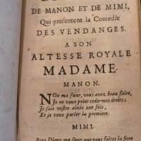 Dédicace de Les Vendanges