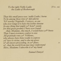 Dédicace de Hymen's triumph