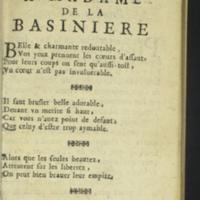 Poème de <em>L'Inconstance punie</em>