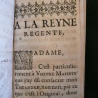 Dédicace de Théandre ressuscité