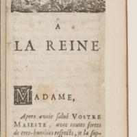 Dédicace de Le Triomphe de l'amour divin de sainte Reine, vierge et martyre