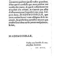 Dédicace de Lucrèce