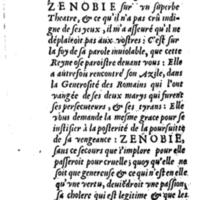 Dédicace de Zénobie
