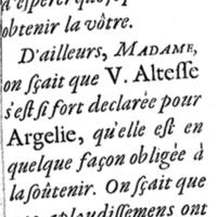 Dédicace de Argélie, reine de Thessalie