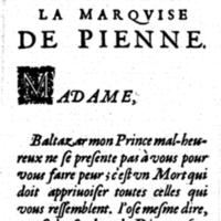 Dédicace de La Mort de Baltazar, roi de Babylone