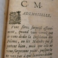 Dédicace de La Désolation des filous