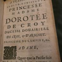 Dédicace de <em>La Cynosure de l'âme</em>