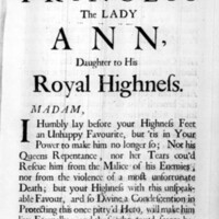 Dédicace de The unhappy favourite