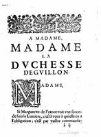 Dédicace de Marguerite de France
