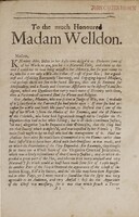 Dédicace de The widow ranter