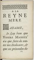 Dédicace de La Critique de l'Ecole des femmes