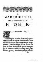 Dédicace de La Sœur généreuse