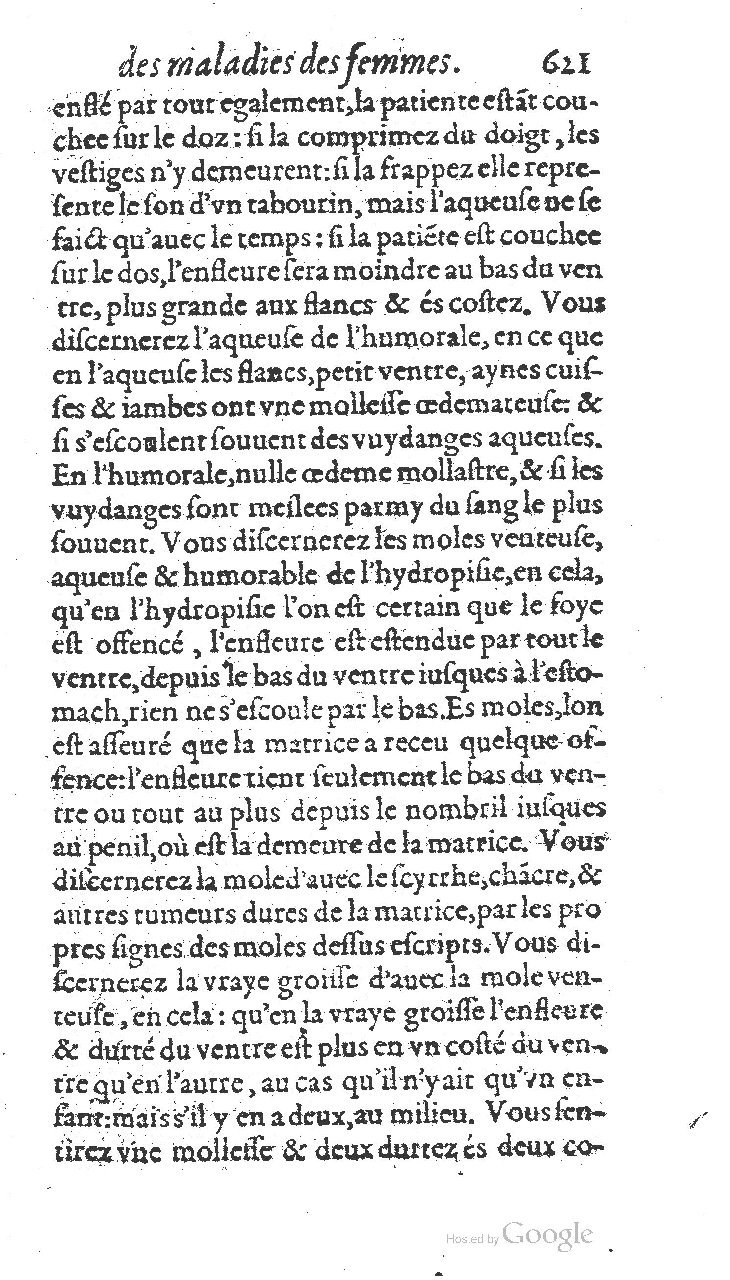 1585 - Jacques du Puis - Trésor des remèdes secrets pour les maladies des femmes - BnF