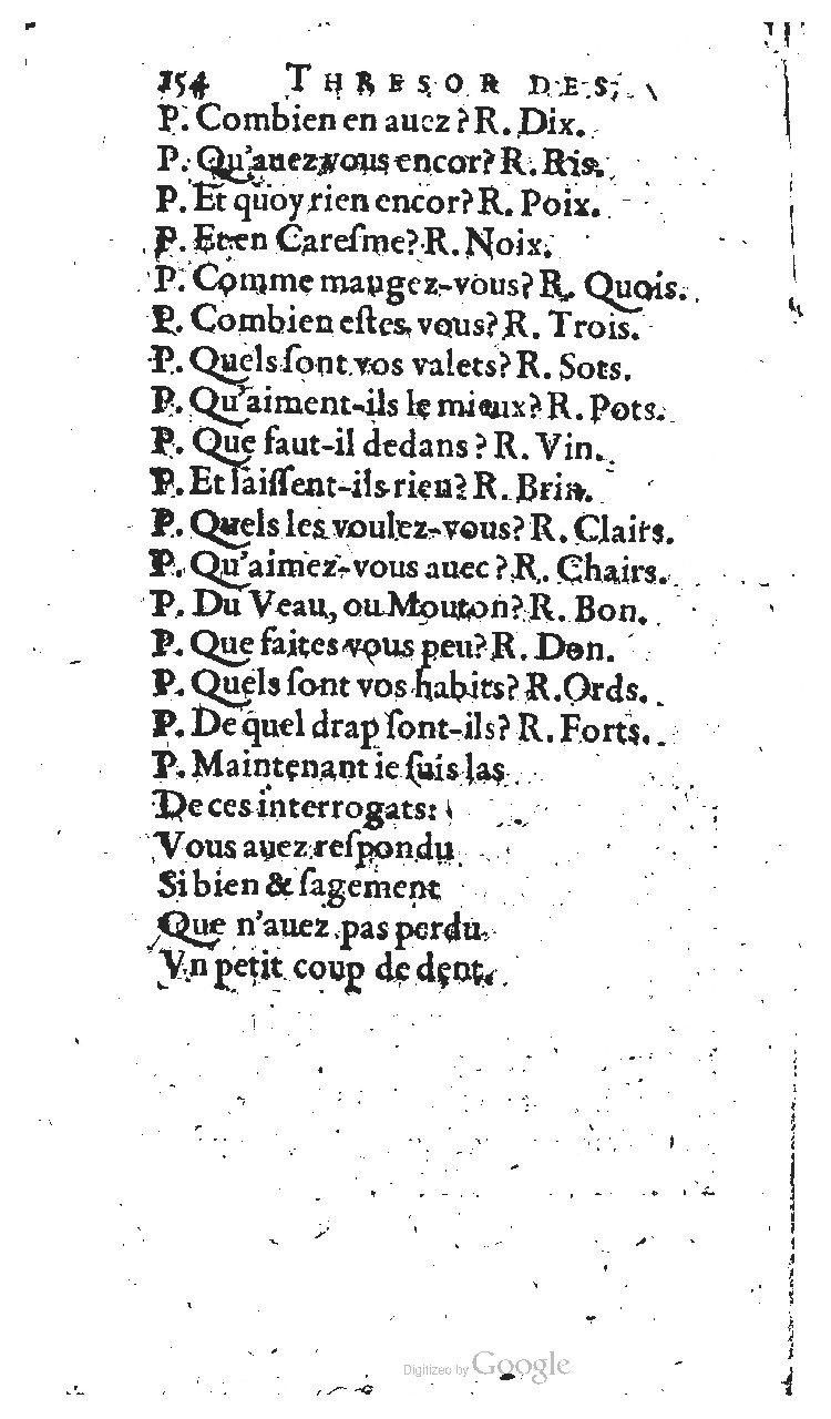 1627 - Jean Delamare - Trésor des récréations - BSB Munich