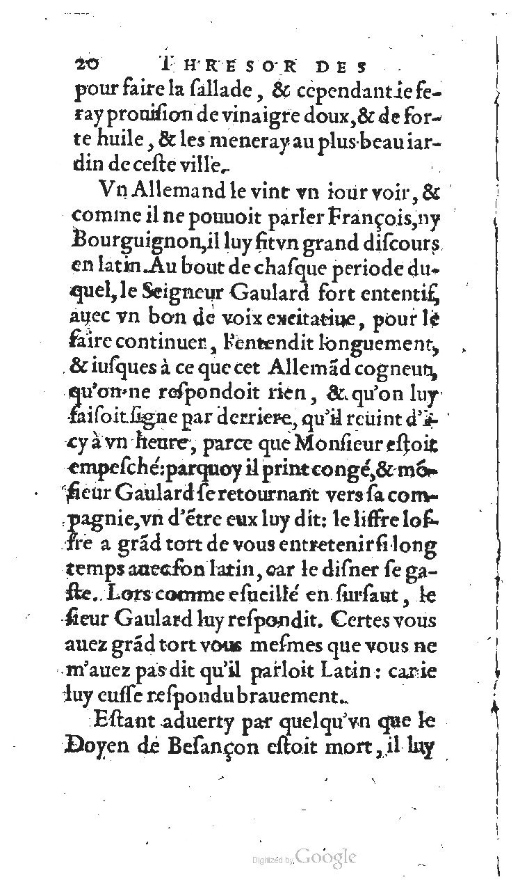 1627 - Jean Delamare - Trésor des récréations - BSB Munich