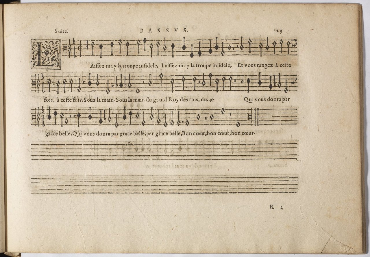 1594 - Paul Marceau - Trésor de musique d&#039;Orlande de Lassus, Superius, Bassus, Tenor, Quinta pars - BnF