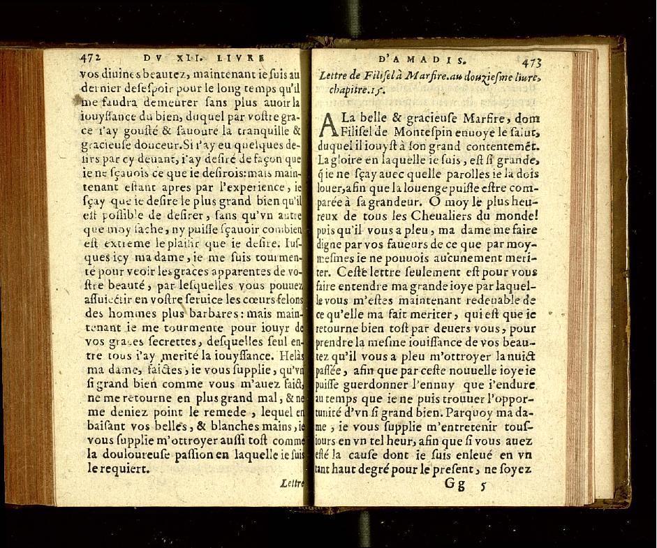 1571 - François Durelle et Benoît Rigaud - Trésor des Amadis - RAE Madrid 1571 - François Durelle et Benoît Rigaud - Trésor des Amadis - RAE Madrid