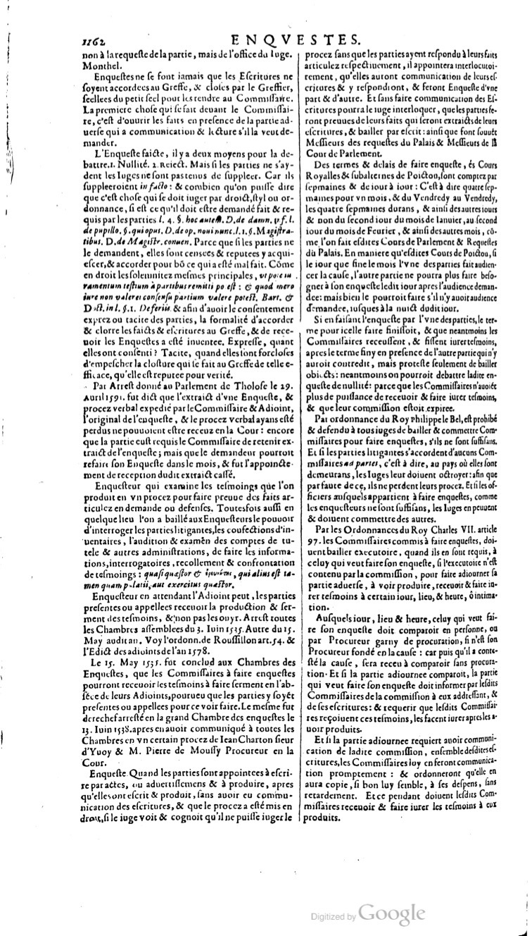 1629 - Veuve Nicolas Buon - Trésor du droit français (29620 T. 1) - BM Lyon 1629 - Veuve Nicolas Buon - Trésor du droit français (29620 T. 1) - BM Lyon