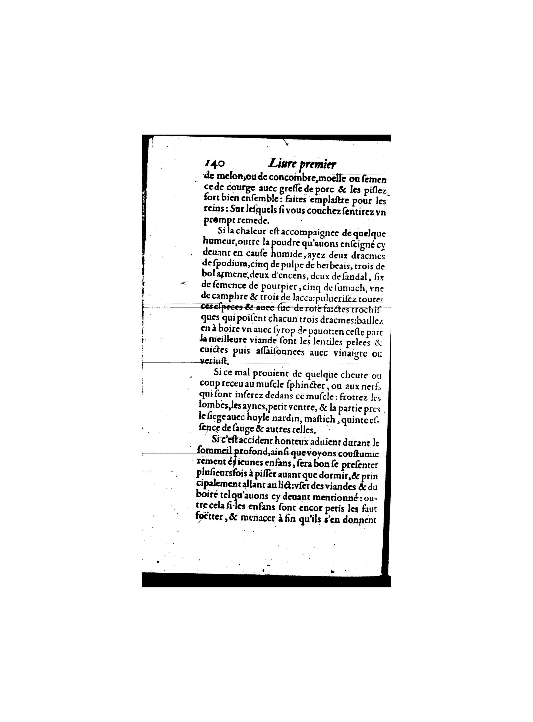 1587 - Jacques du Puis - Trésor des remèdes secrets pour les maladies des femmes - BnF
