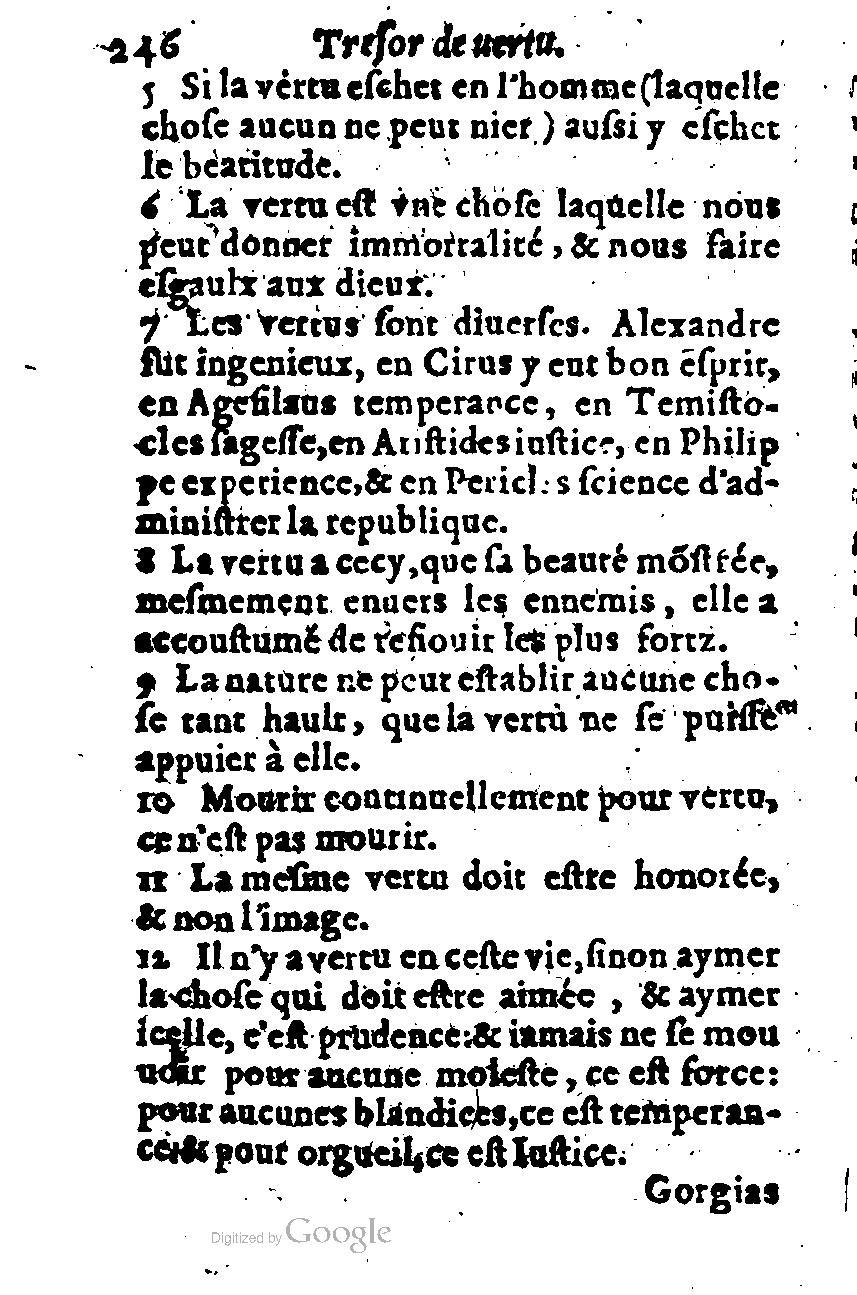 1576 - Benoît Rigaud - Trésor de vertu - British Library 1576 - Benoît Rigaud - Trésor de vertu - British Library