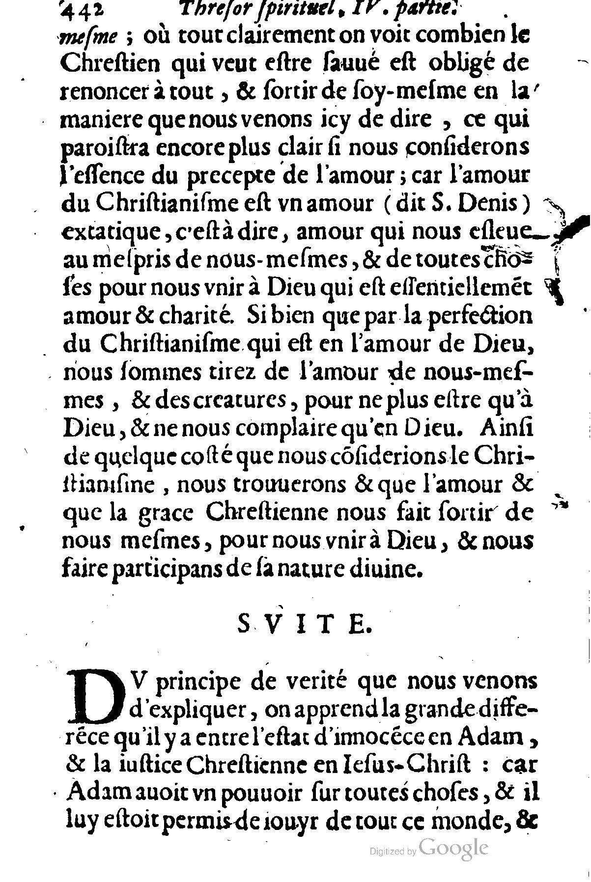 1635 - Sébastien Huré - Trésor spirituel contenant les obligations - BM Lyon