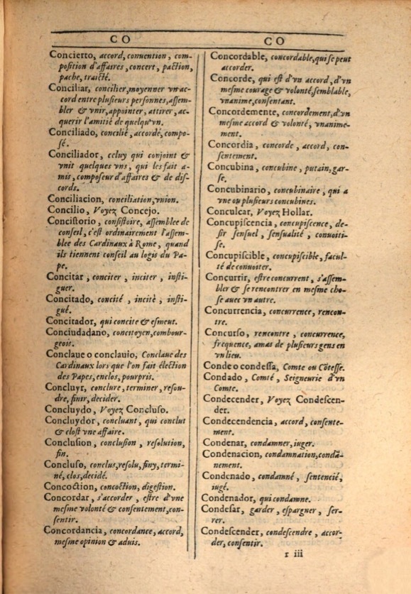 1607 - Marc Orry - Trésor des deux langues espagnole et française (Première et Seconde parties) - ÖNB Wien
