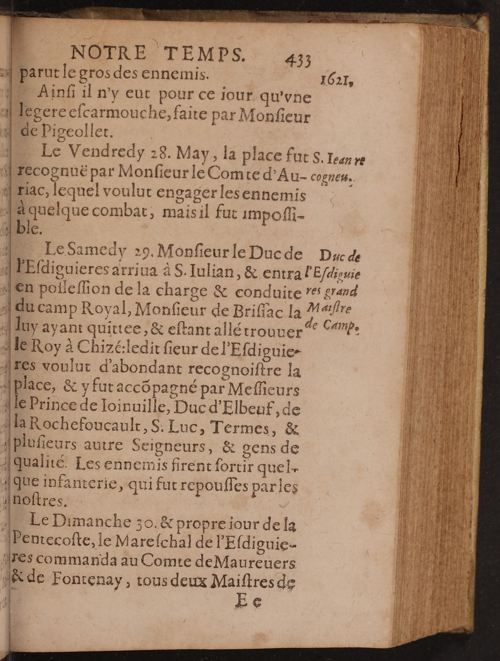 1626 - Joseph Bouillerot - Trésor de l’histoire générale de notre temps - BnF Arsenal