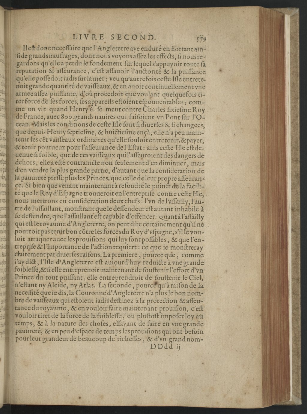 1608 - Nicolas Du Fossé - Trésor politique - BnF Tolbiac