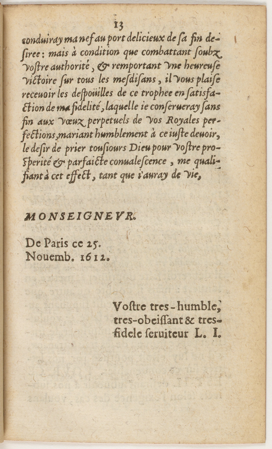 1612 - Charles Sevestre - Toison d’or ou la fleur des Trésors - BnF