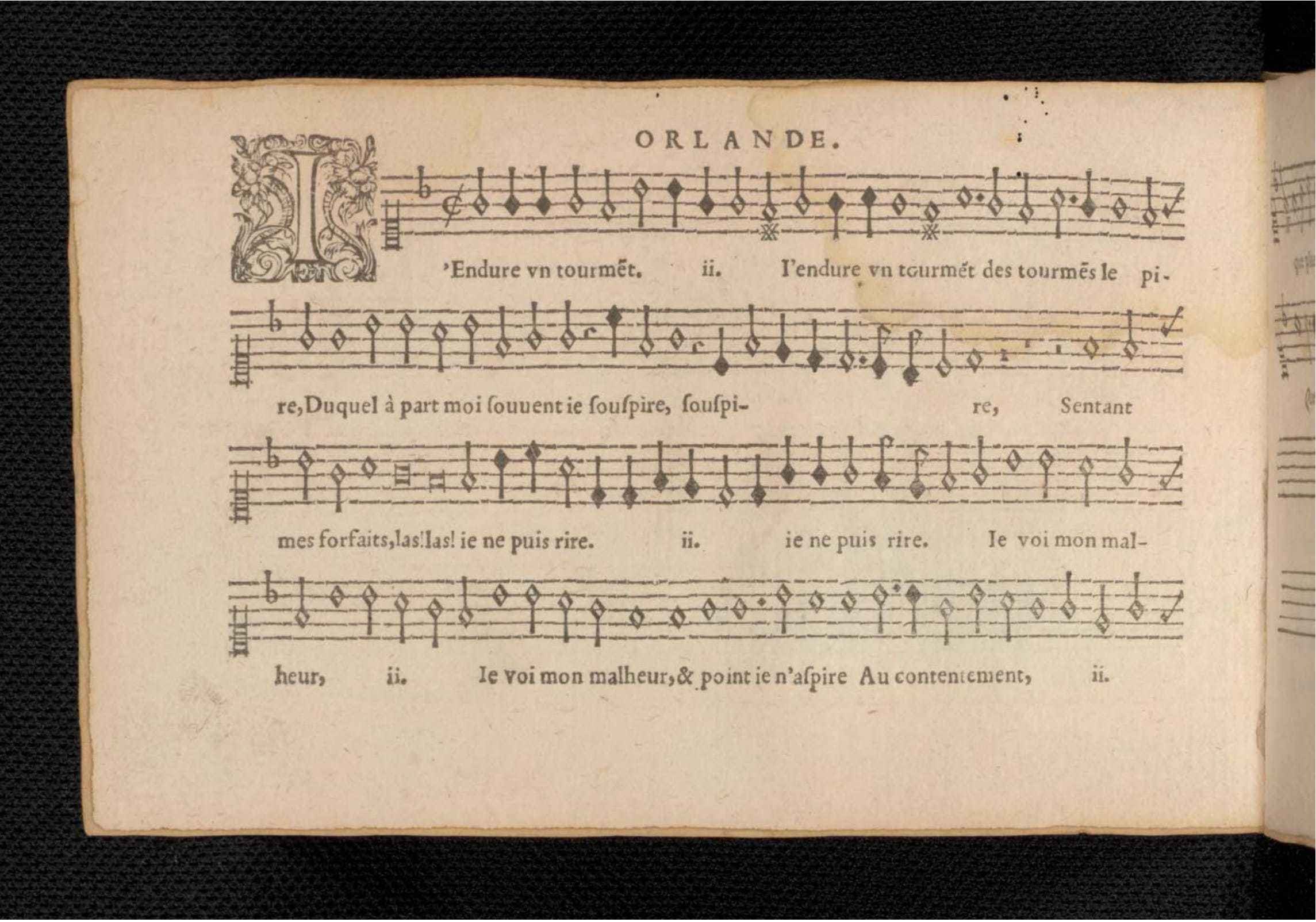 1576 - [Pierre de Saint-André] - Trésor de musique d’Orlande de Lassus Quinta et Sexta pars - KBR Bruxelles