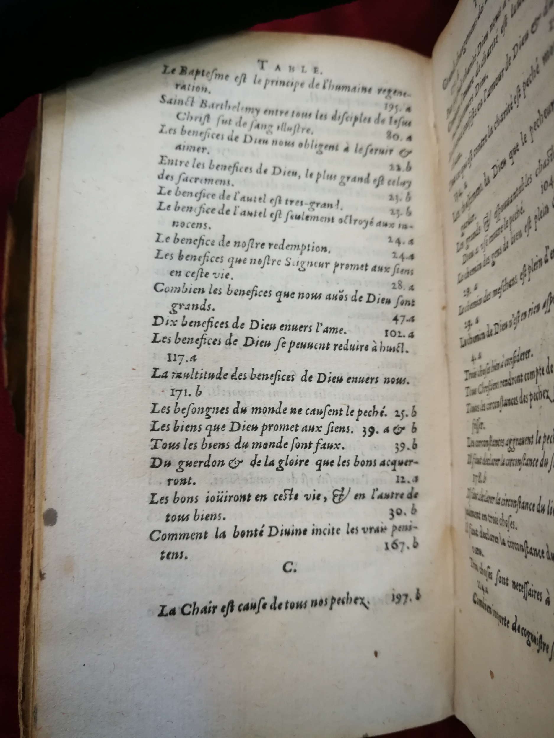 1596 - Guillaume Chaudière - Trésor de toutes les œuvres spirituelles du révérend Père F. Louis de Grenade - BM Tours 1596 - Guillaume Chaudière - Trésor de toutes les œuvres spirituelles du révérend Père F. Louis de Grenade - BM Tours