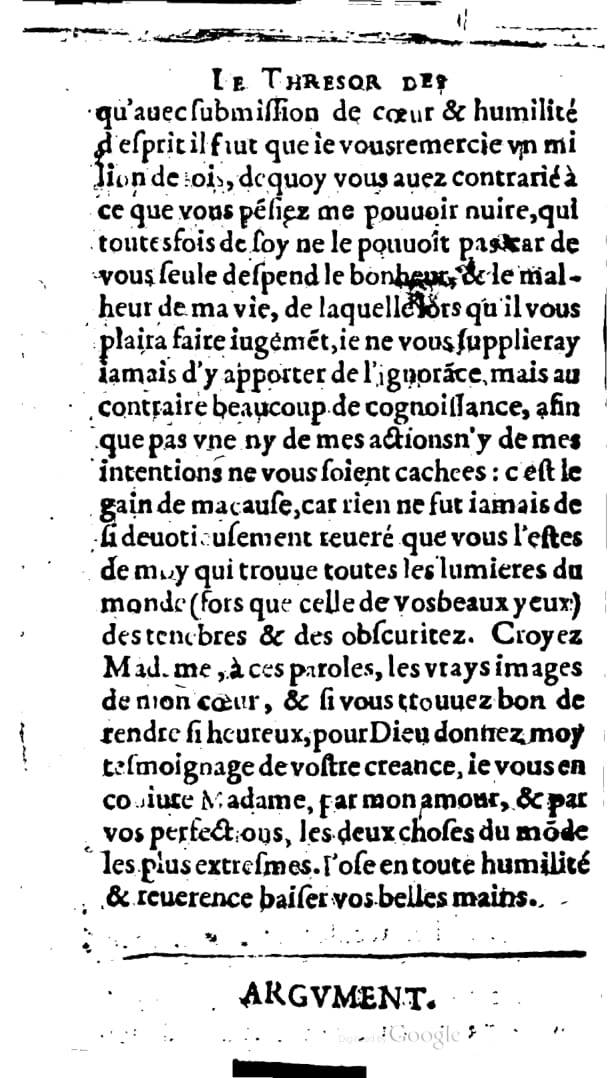 1624 - Nicolas Oudot - Trésor des lettres douces et amoureuses - BNC Florence