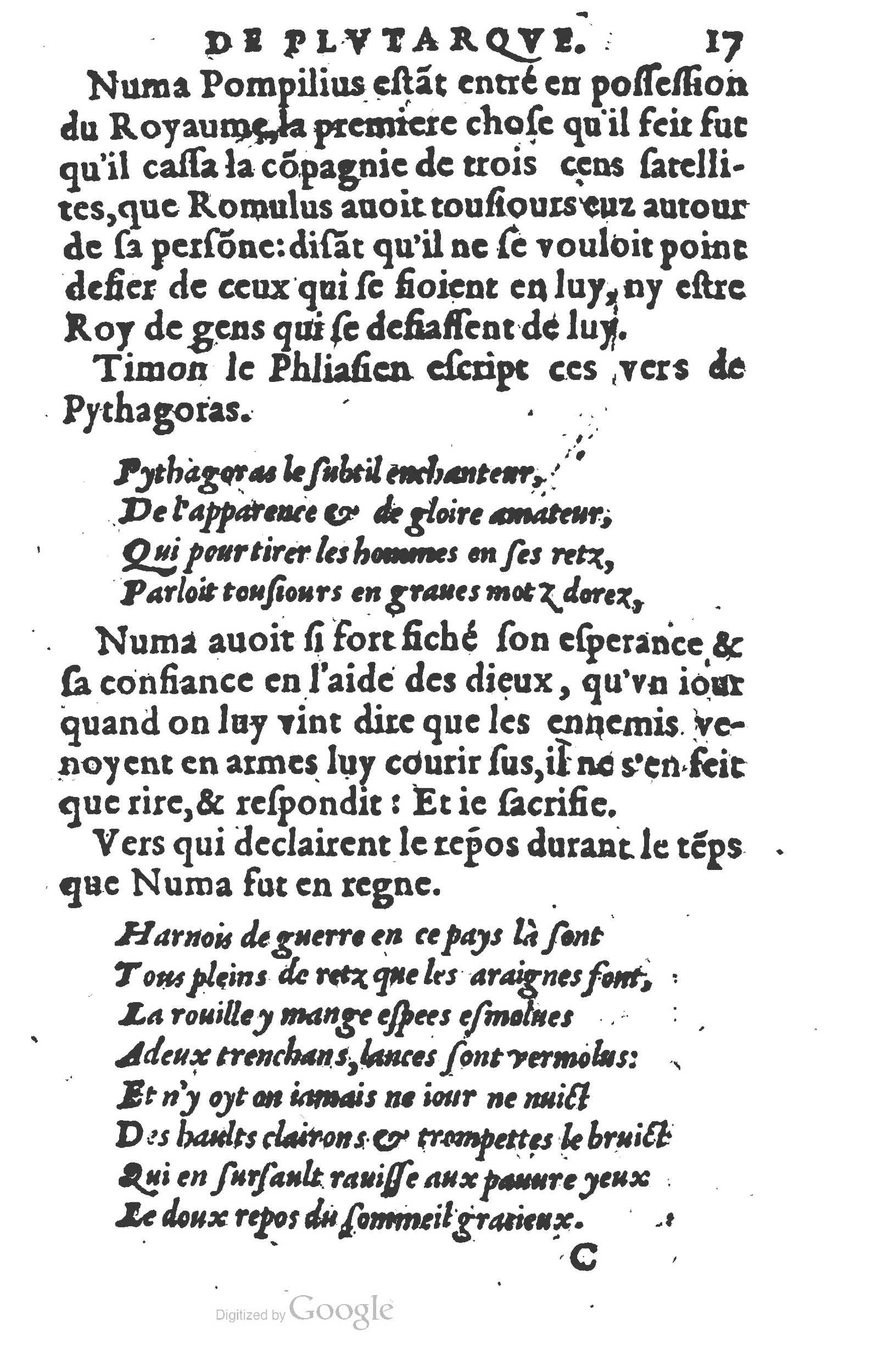 1577 - Claude Micard - Trésor des vies de Plutarque - BSB Munich 1577 - Claude Micard - Trésor des vies de Plutarque - BSB Munich