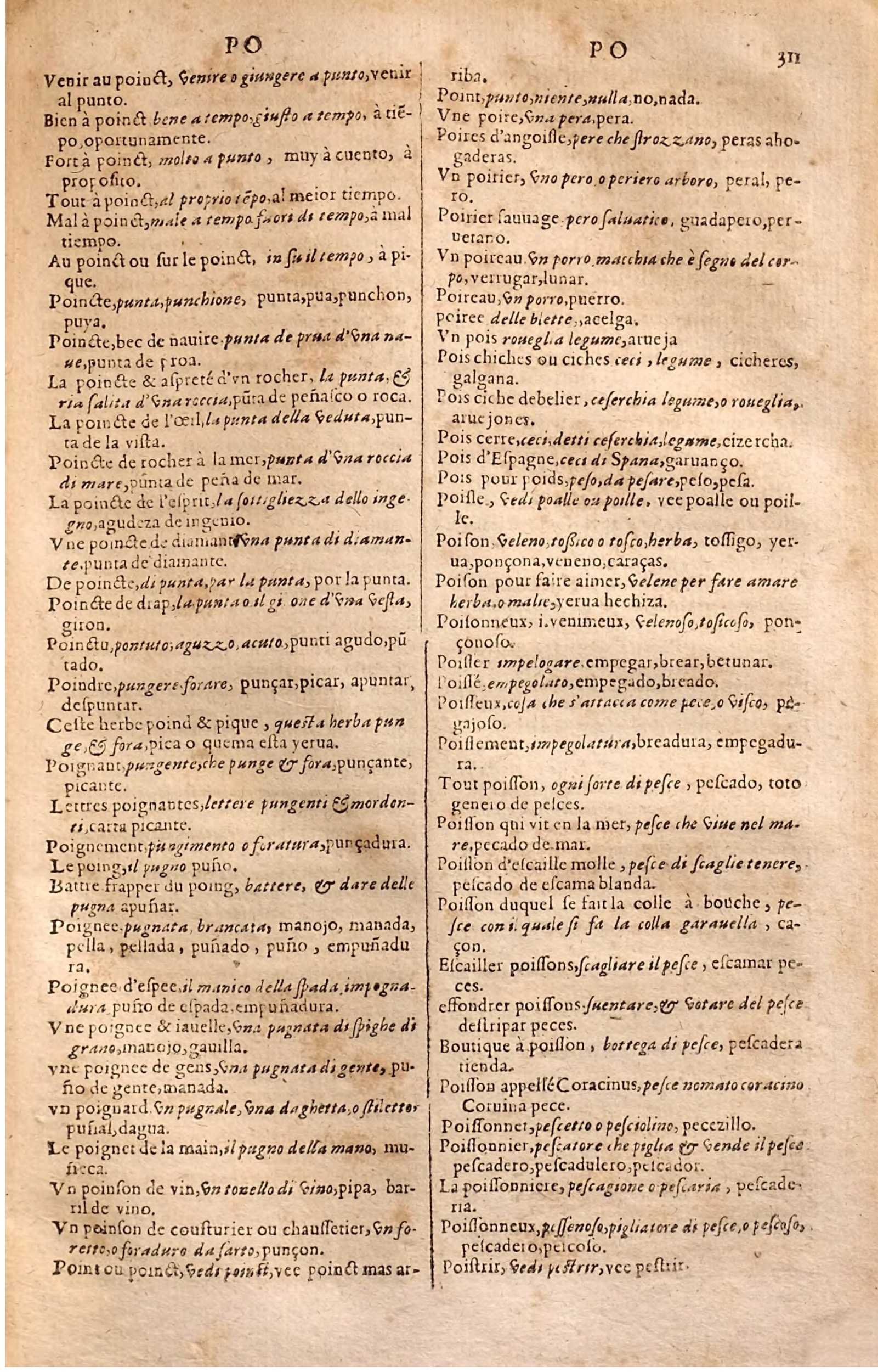 1627 - Jacques Crespin - Trésor des trois langues (Seconde partie) - Regensburg