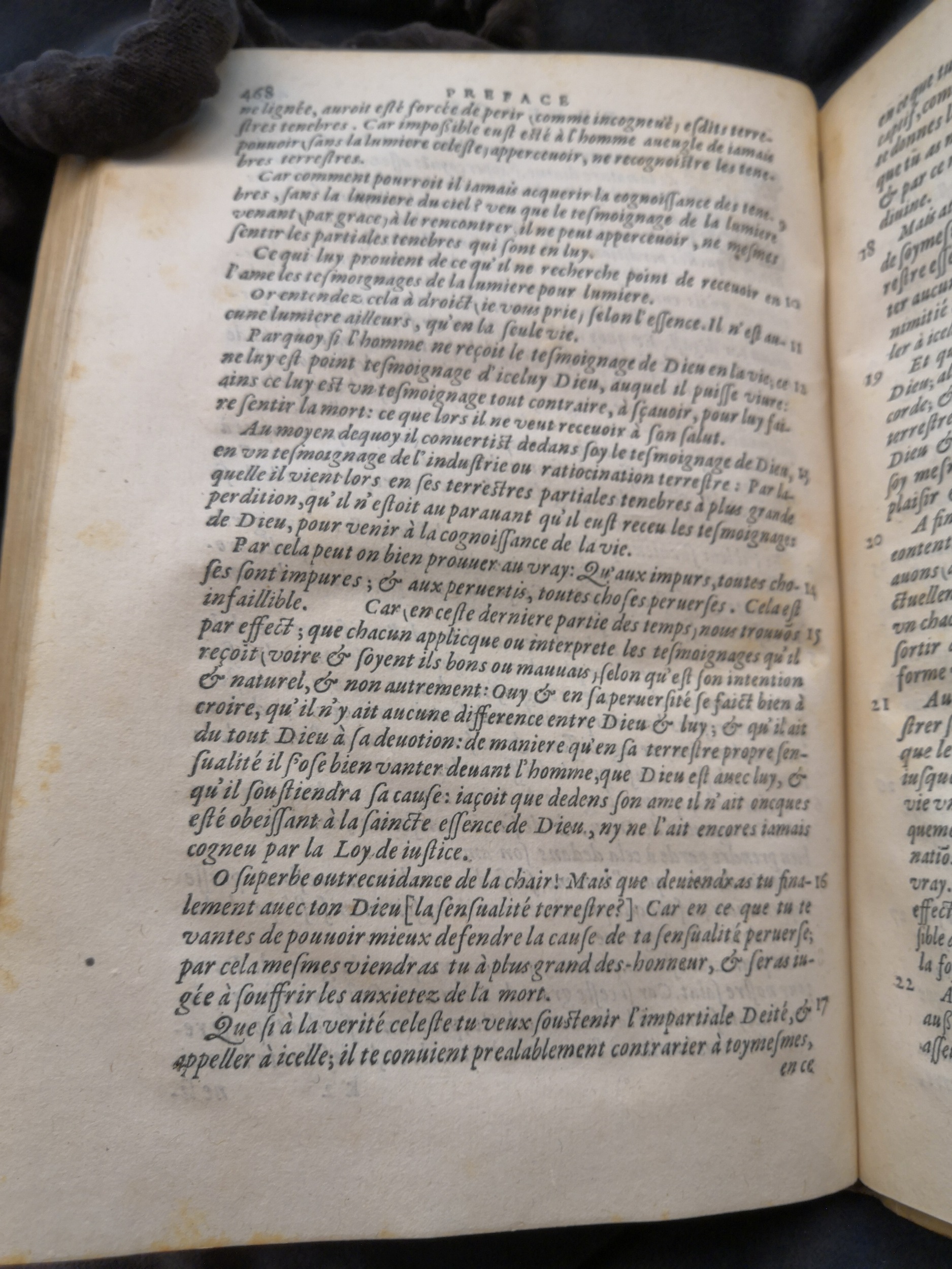 1581c. - Christophe Plantin - Le Livre des témoignages du Trésor caché au champ (Livres 2, 4, 6 et 7) - Anvers Musée Plantin Moretus