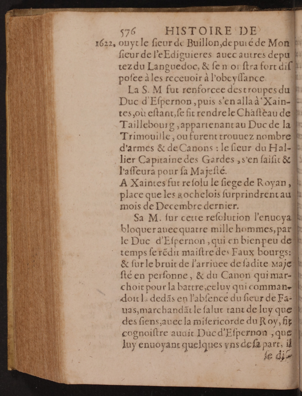 1626 - Joseph Bouillerot - Trésor de l’histoire générale de notre temps - BnF Arsenal
