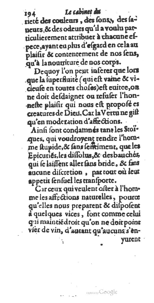 1615 - François Le Fèvre - Cabinet du vrai trésor - BCU Lausanne