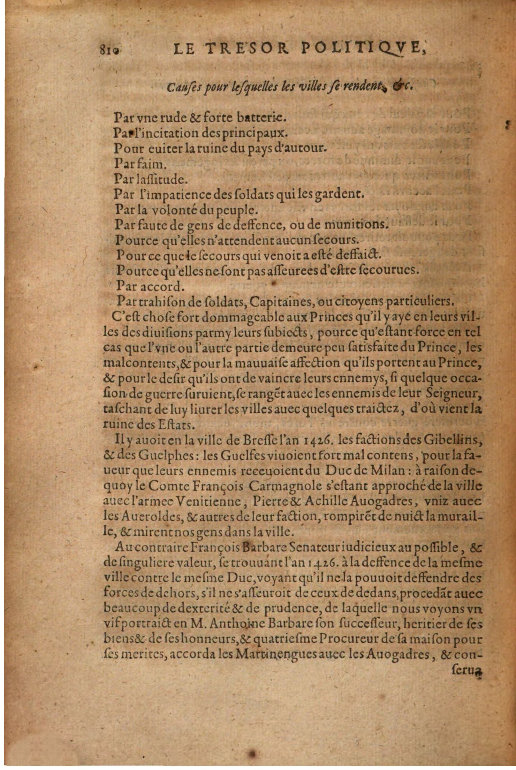 1608 - Thierry Rolin - Trésor politique - Augsbourg