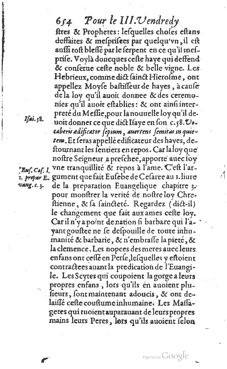 1607 - Nicolas Du Fossé - Trésor quadragésimal - T 01 - BM Lyon
