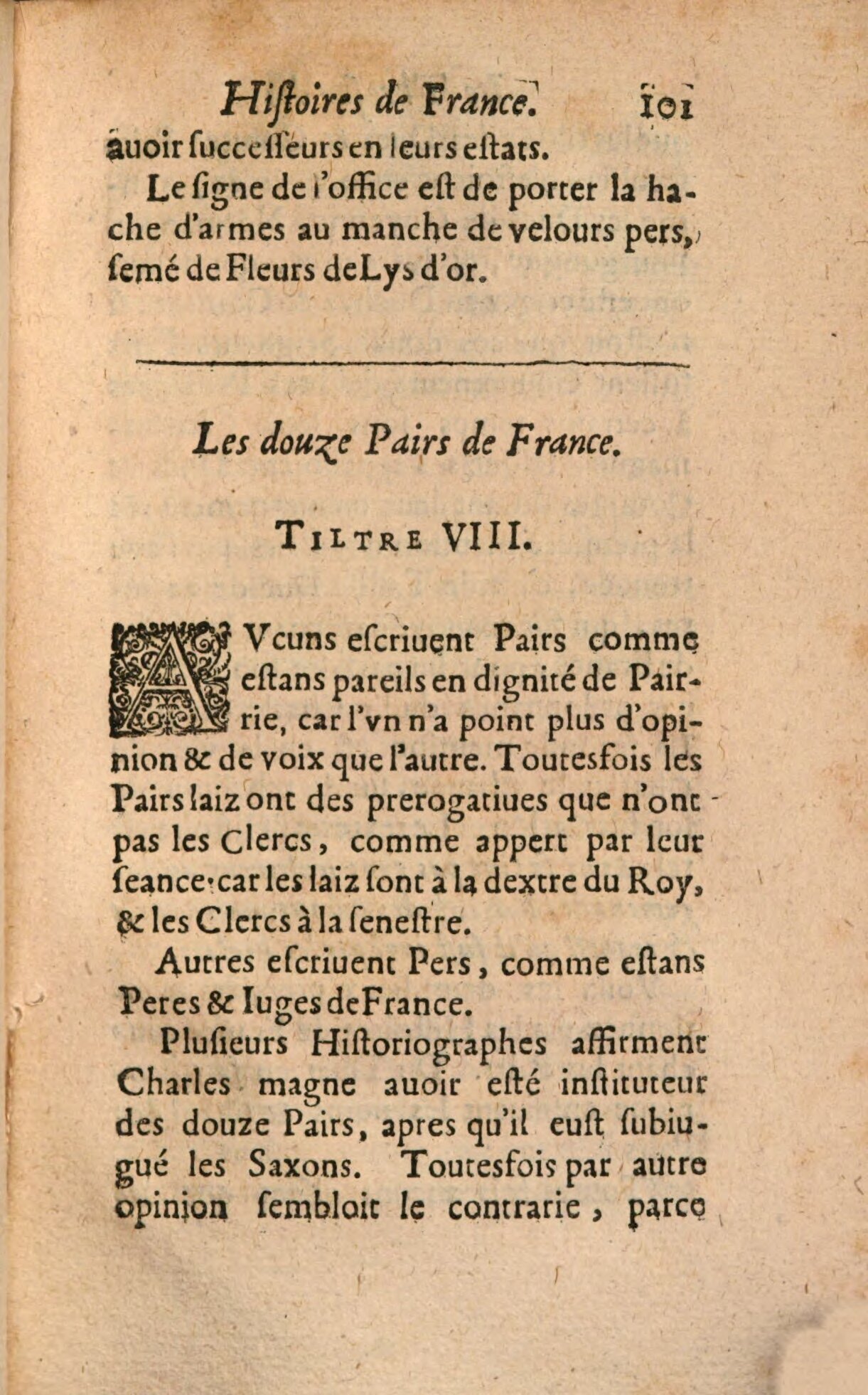 1639 - Jean Corrozet - Trésor des histoires de France - BSB Munich 1639 - Jean Corrozet - Trésor des histoires de France - BSB Munich