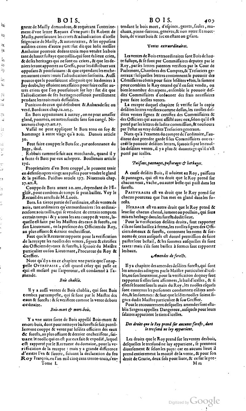 1629 - Veuve Nicolas Buon - Trésor du droit français (29620 T. 1) - BM Lyon